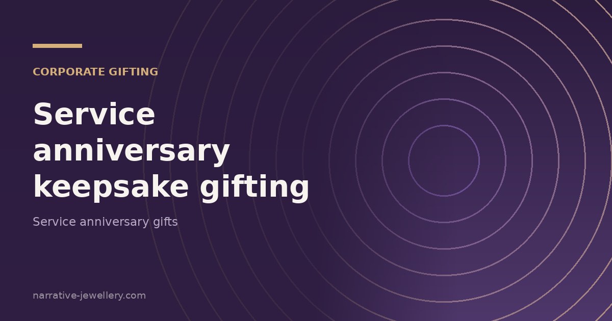 Service Anniversary Gifts That People Actually Keep
