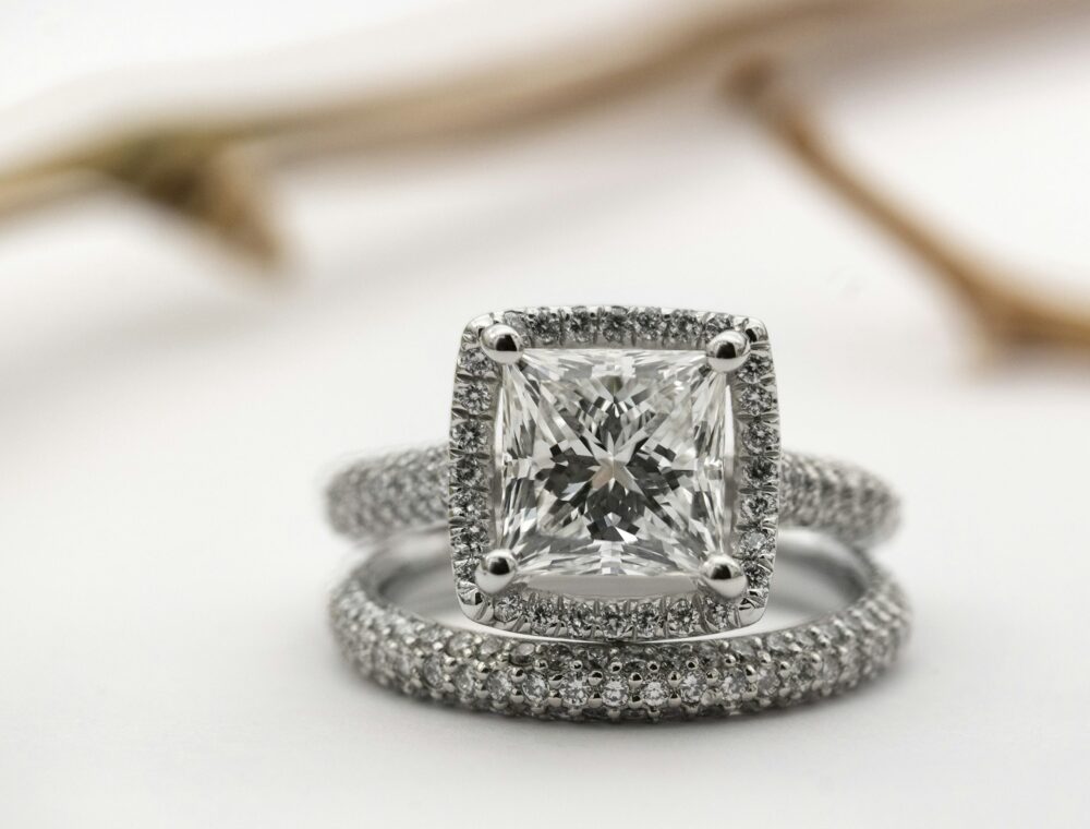 Jewellery detail photographed in a restrained editorial setting